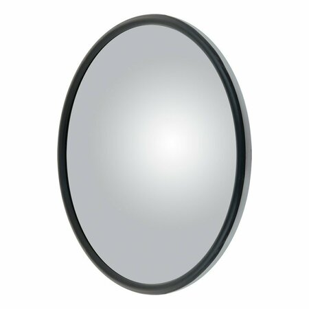 RETRAC 8in. Stainless Center-Mount Convex Mirror Head with J-Bracket 610673